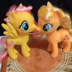My Little Pony Yellow and Orange Pegasus Dolls